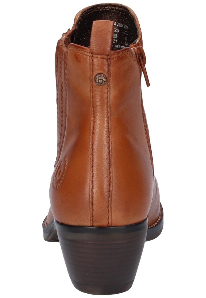 Bugatti Stiefelette Leder Cognac