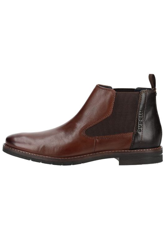 Bugatti Stiefelette Leder Cognac