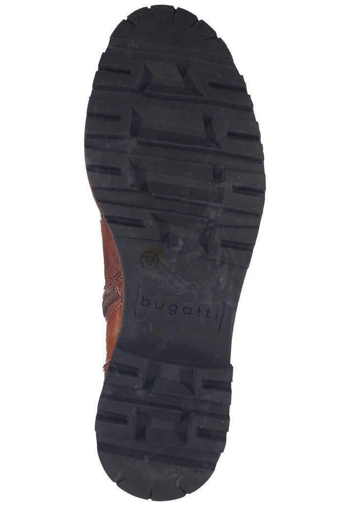 Bugatti Stiefelette Leder Cognac Warmfutter