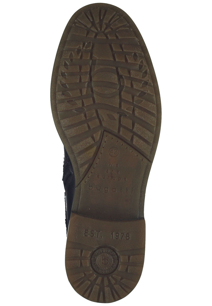 Bugatti Stiefelette Leder Dunkelblau