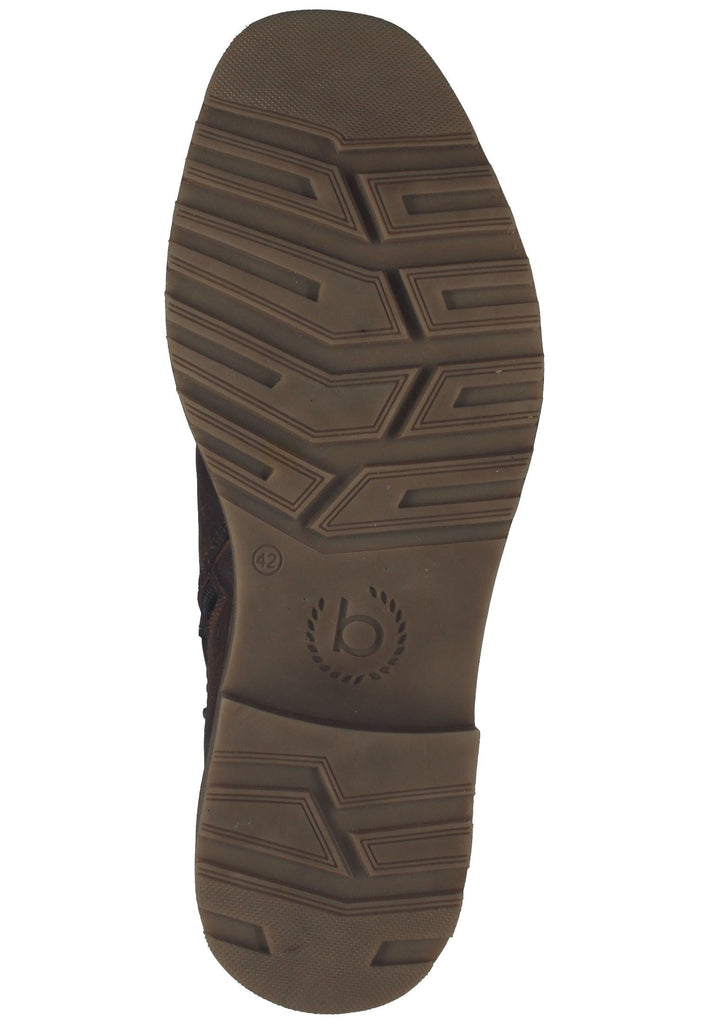 Bugatti Stiefelette Leder Dunkelbraun