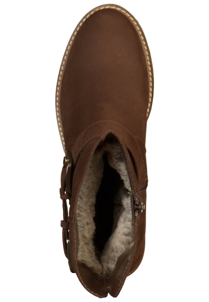 Bugatti Stiefelette Leder Dunkelbraun