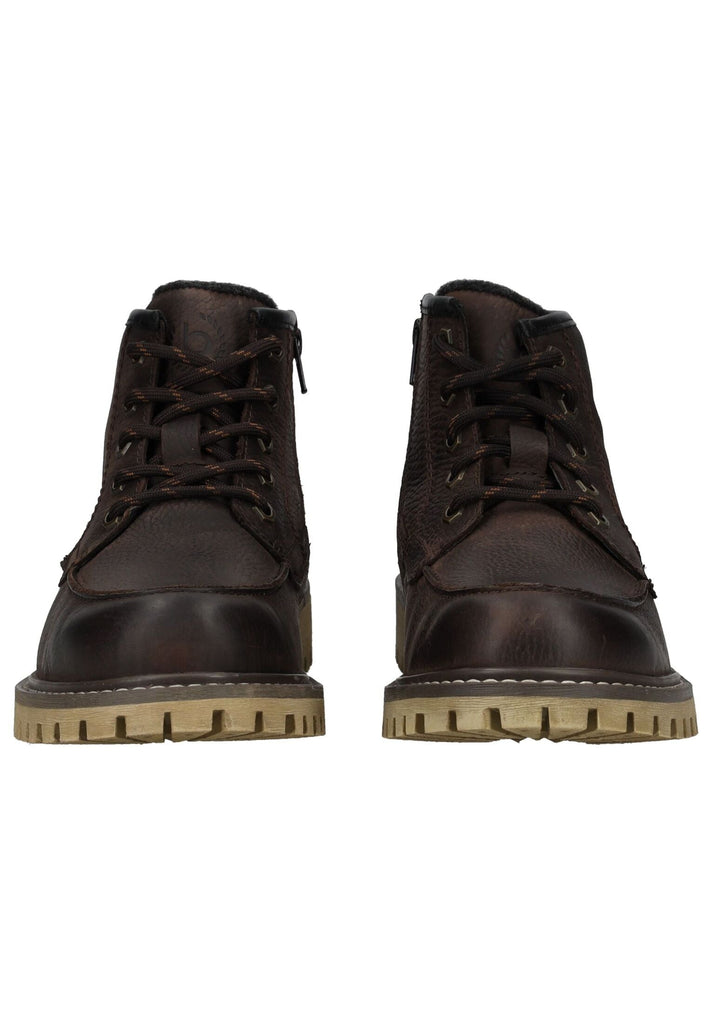 Bugatti Stiefelette Leder Dunkelbraun