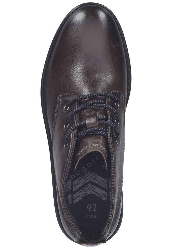 Bugatti Stiefelette Leder Dunkelgrau