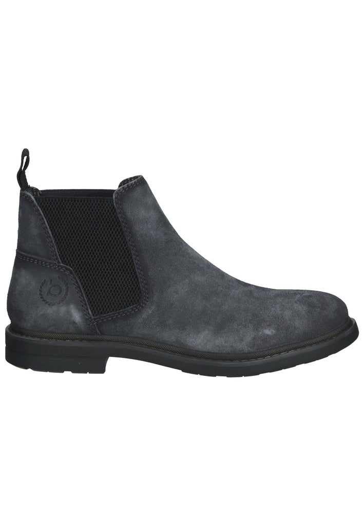 Bugatti Stiefelette Leder Dunkelgrau