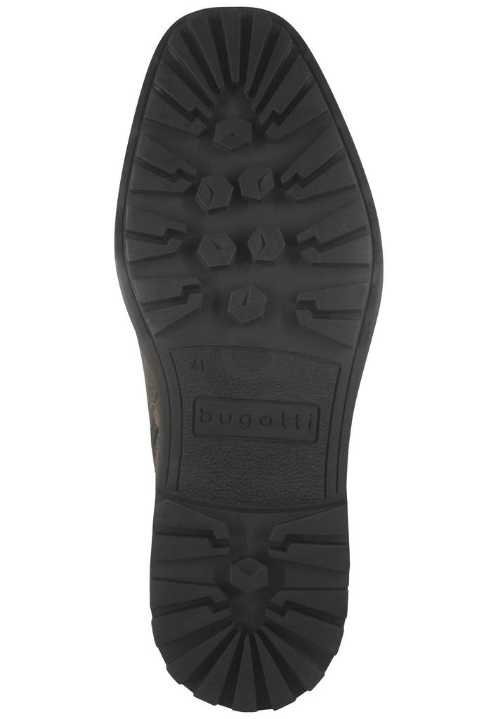 Bugatti Stiefelette Leder Dunkelgrau Warmfutter