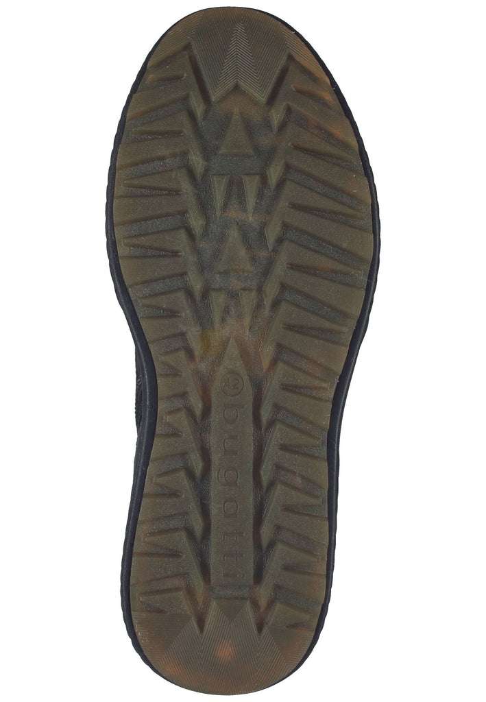 Bugatti Stiefelette Leder Dunkelgrau Warmfutter