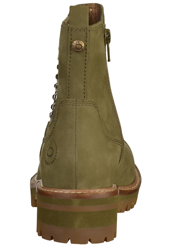 Bugatti Stiefelette Leder Dunkelgrün