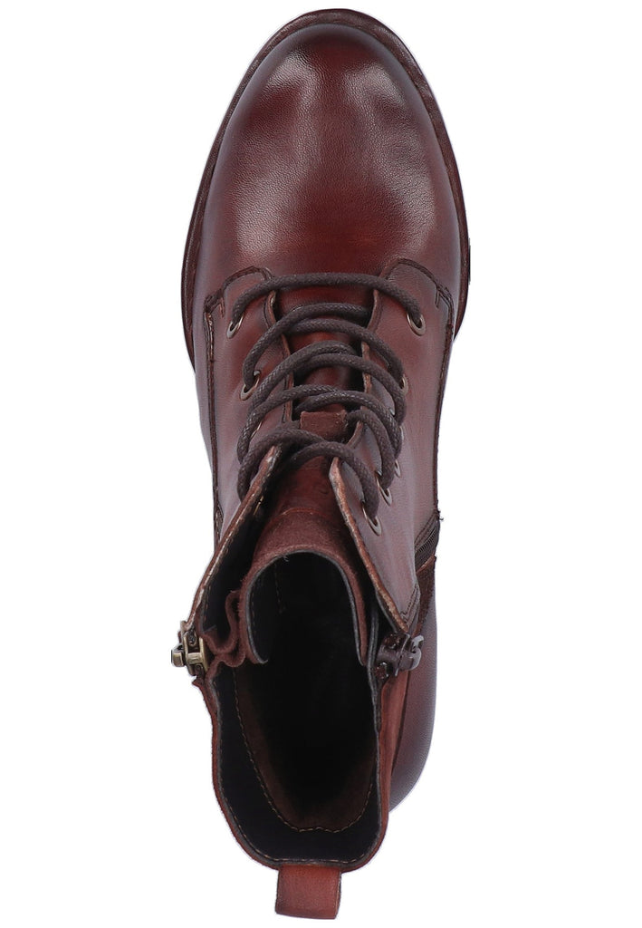 Bugatti Stiefelette Leder Mittelbraun