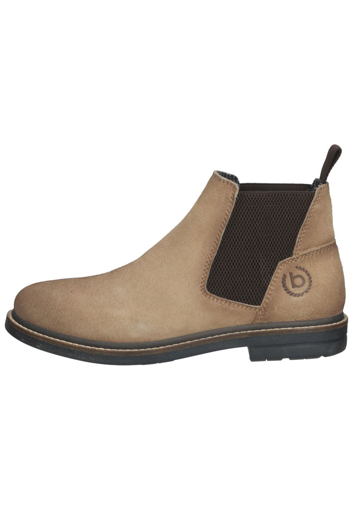Bugatti Stiefelette Leder Sand