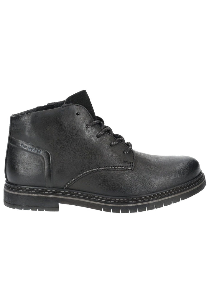 Bugatti Stiefelette Leder Schwarz