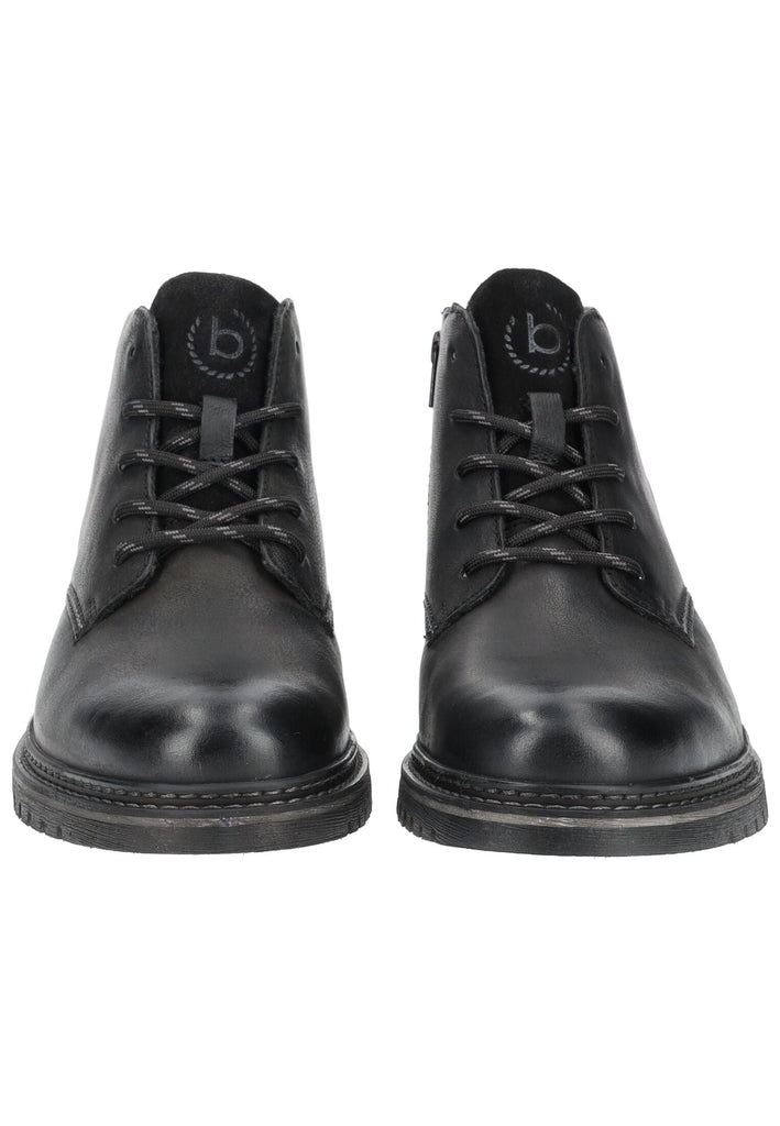 Bugatti Stiefelette Leder Schwarz