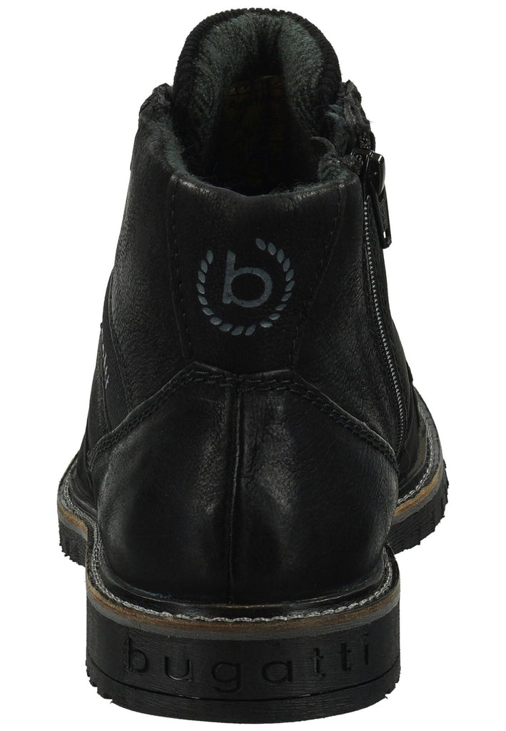 Bugatti Stiefelette Leder Schwarz