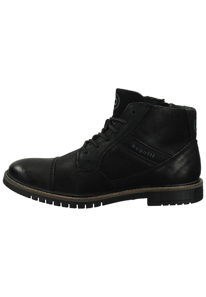 Bugatti Stiefelette Leder Schwarz