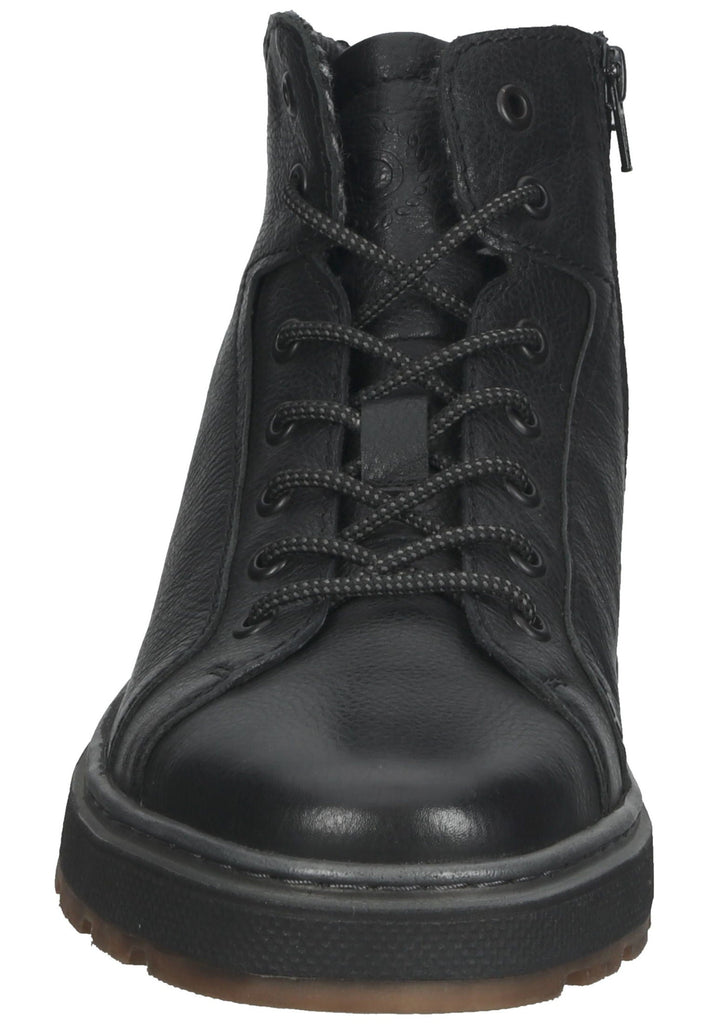 Bugatti Stiefelette Leder Schwarz