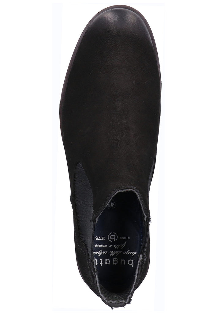 Bugatti Stiefelette Leder Schwarz