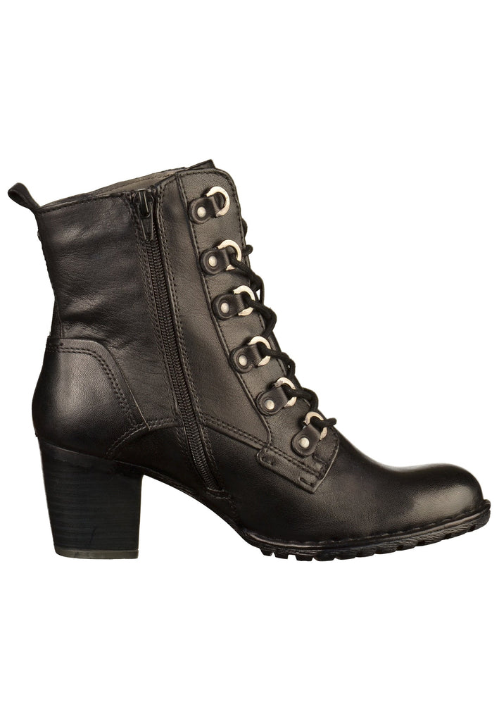 Bugatti Stiefelette Leder Schwarz