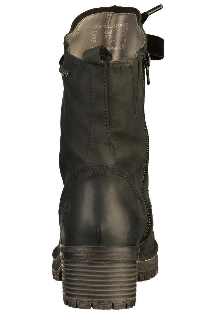 Bugatti Stiefelette Leder Schwarz