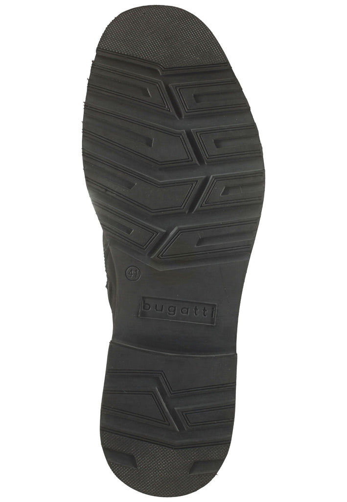 Bugatti Stiefelette Leder Schwarz Warmfutter