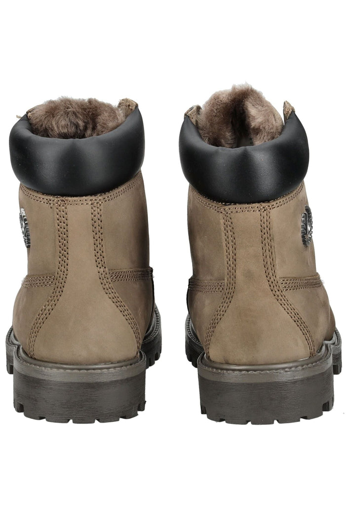 Bugatti Stiefelette Leder Taupe Warmfutter