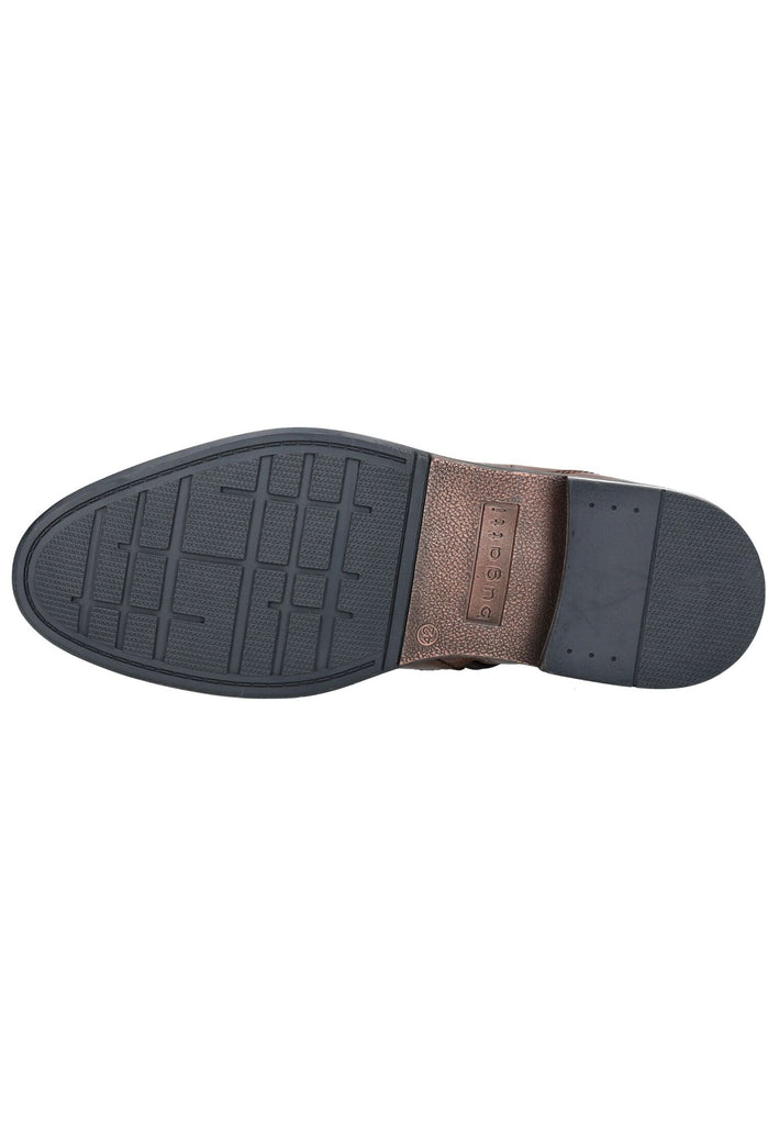 Bugatti Stiefelette Leder/Textil Cognac