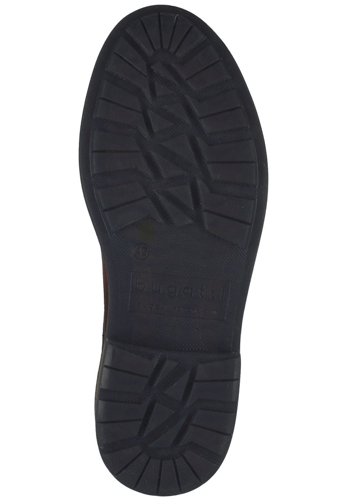 Bugatti Stiefelette Leder/Textil Cognac