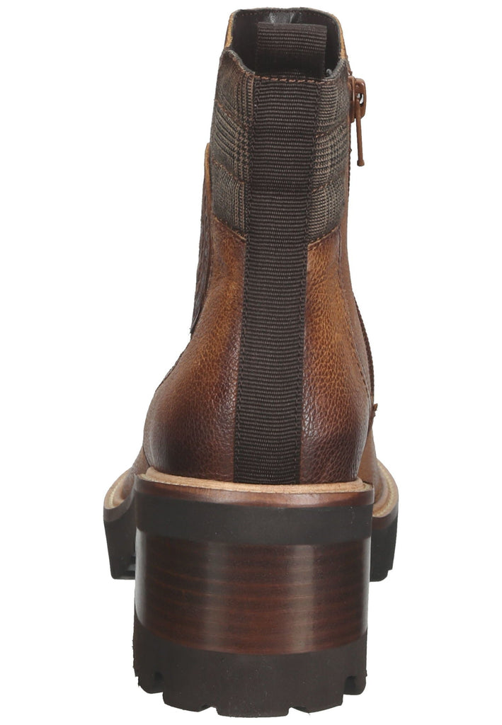 Bugatti Stiefelette Leder/Textil Cognac