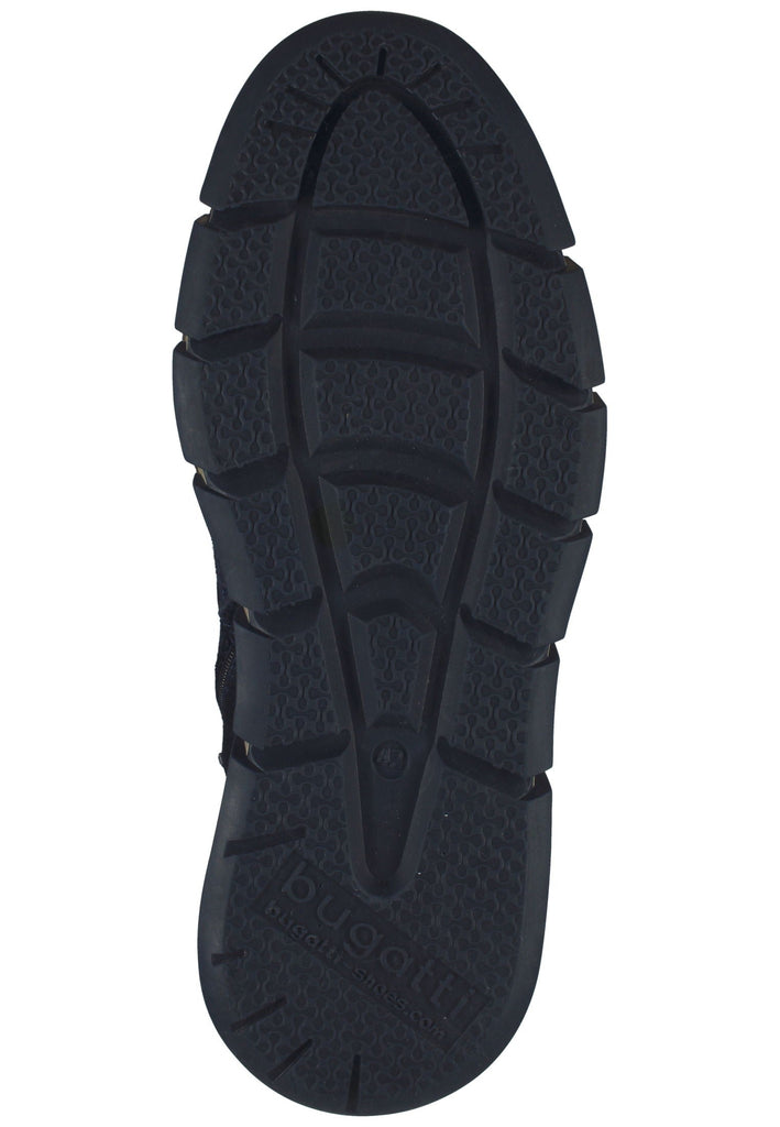 Bugatti Stiefelette Leder/Textil Dunkelblau