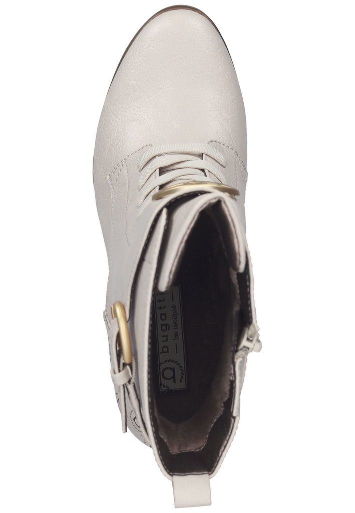Bugatti Stiefelette Lederimitat Beige