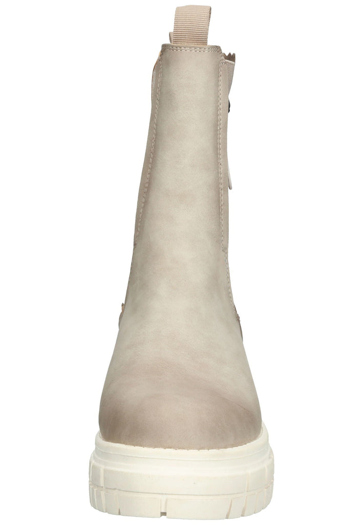 Bugatti Stiefelette Lederimitat Beige