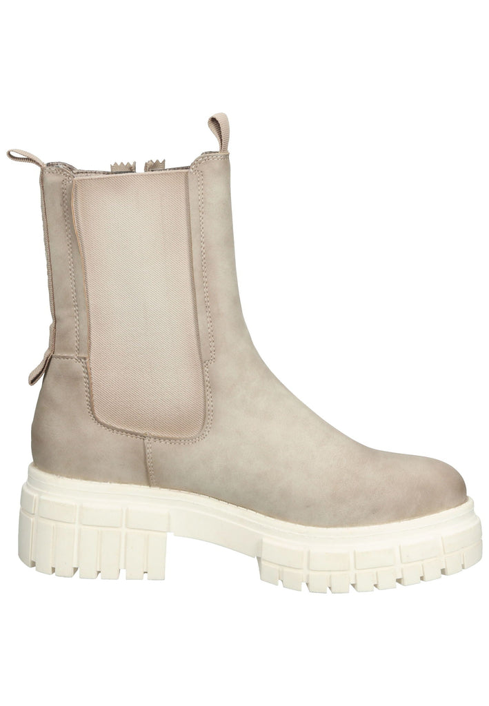 Bugatti Stiefelette Lederimitat Beige