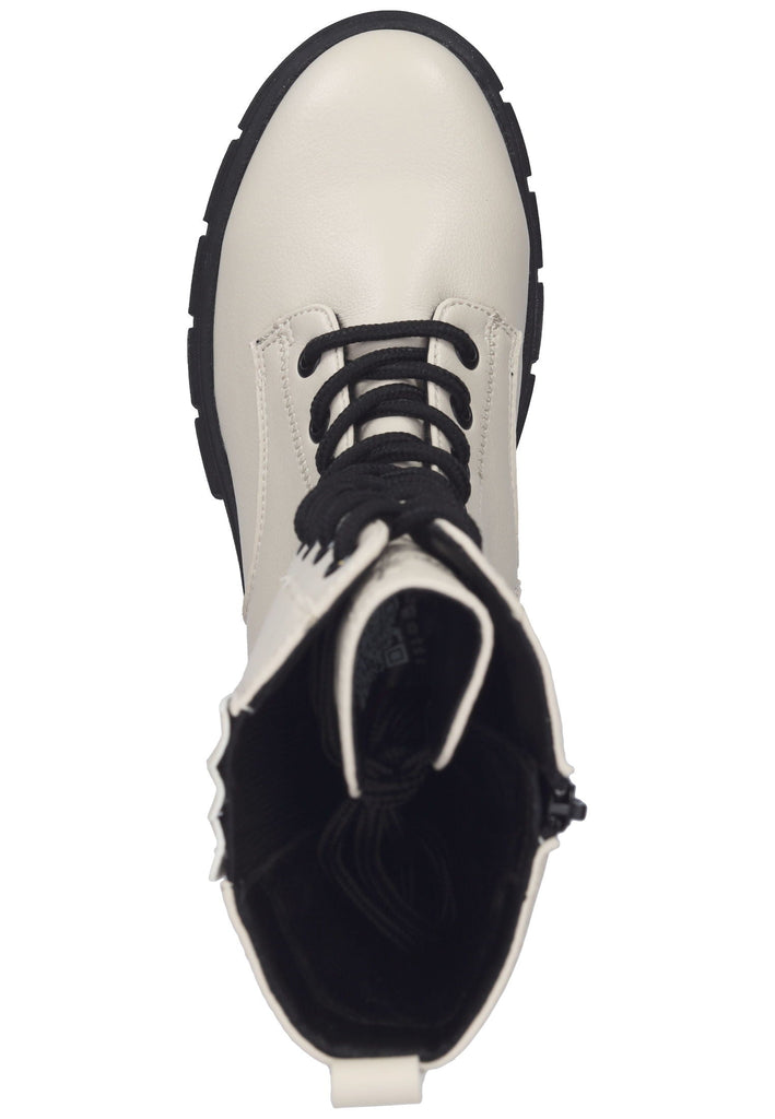 Bugatti Stiefelette Lederimitat Beige