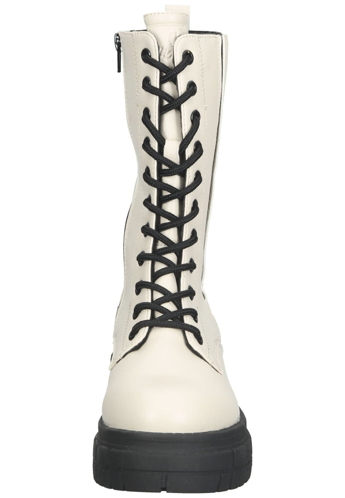 Bugatti Stiefelette Lederimitat Beige