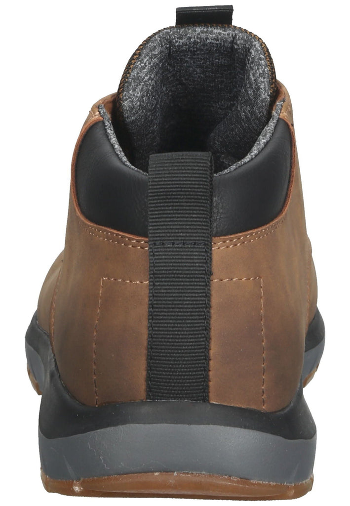 Bugatti Stiefelette Lederimitat Cognac