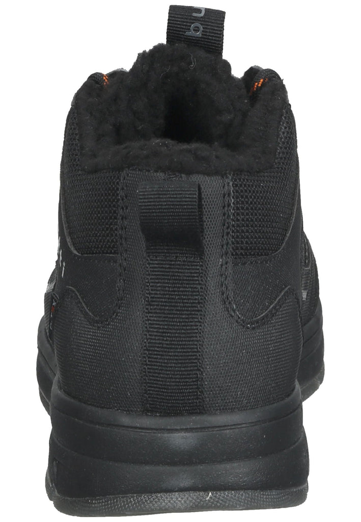 Bugatti Stiefelette Lederimitat Schwarz