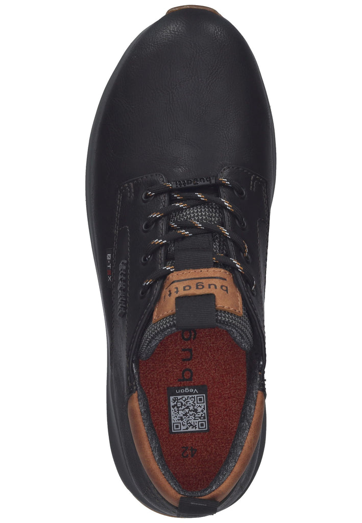 Bugatti Stiefelette Lederimitat Schwarz