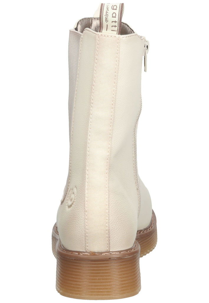 Bugatti Stiefelette Lederimitat/Textil Beige