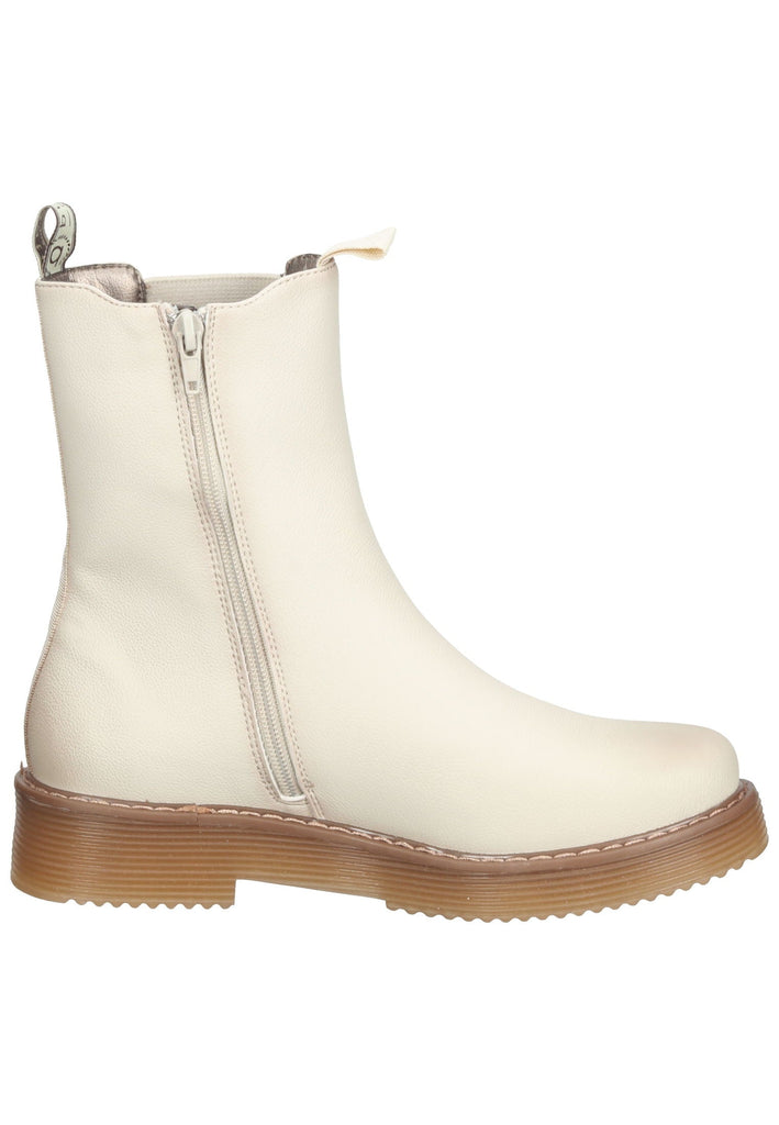 Bugatti Stiefelette Lederimitat/Textil Beige