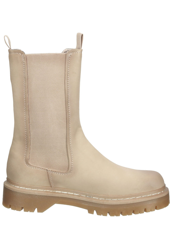 Bugatti Stiefelette Lederimitat/Textil Sand