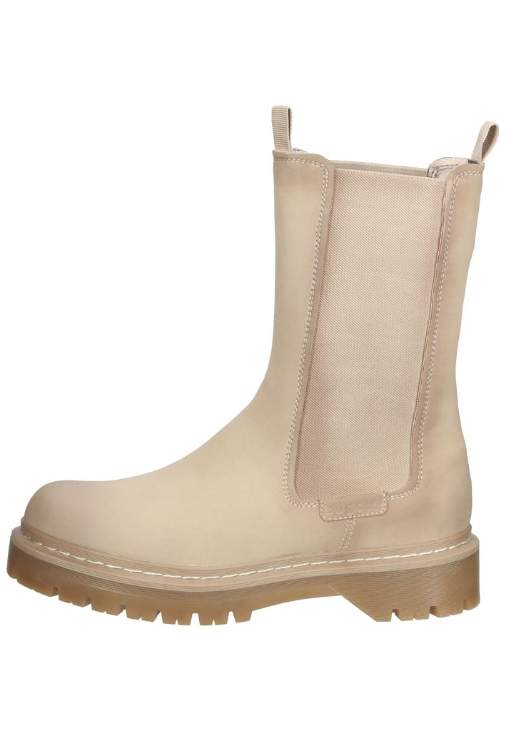 Bugatti Stiefelette Lederimitat/Textil Sand