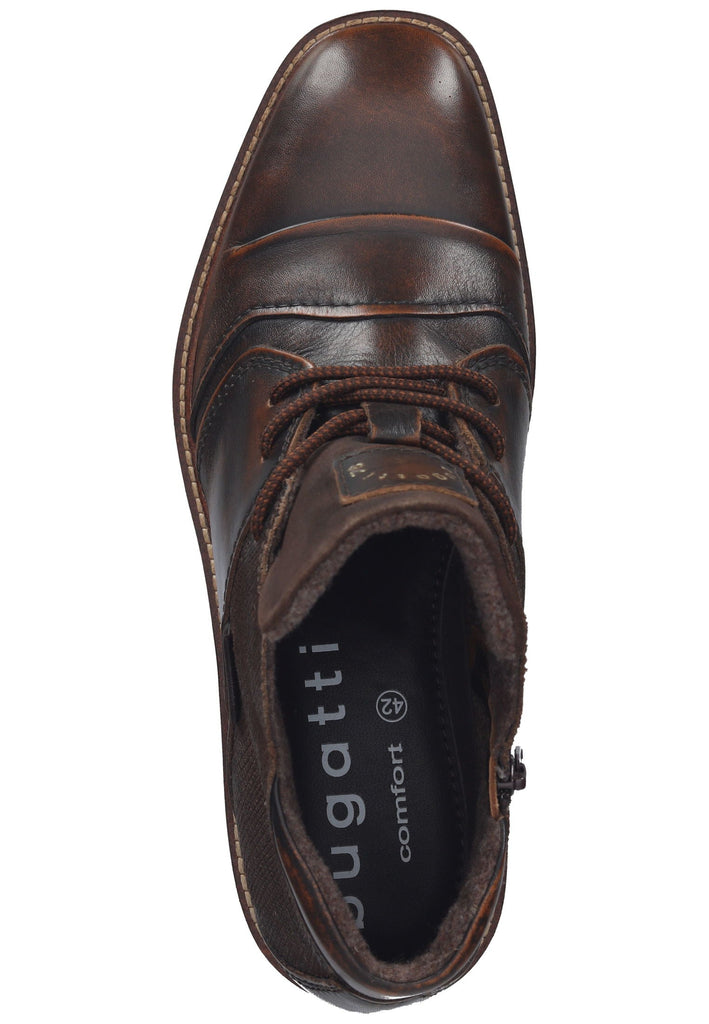 Bugatti Stiefelette Nappaleder Braun