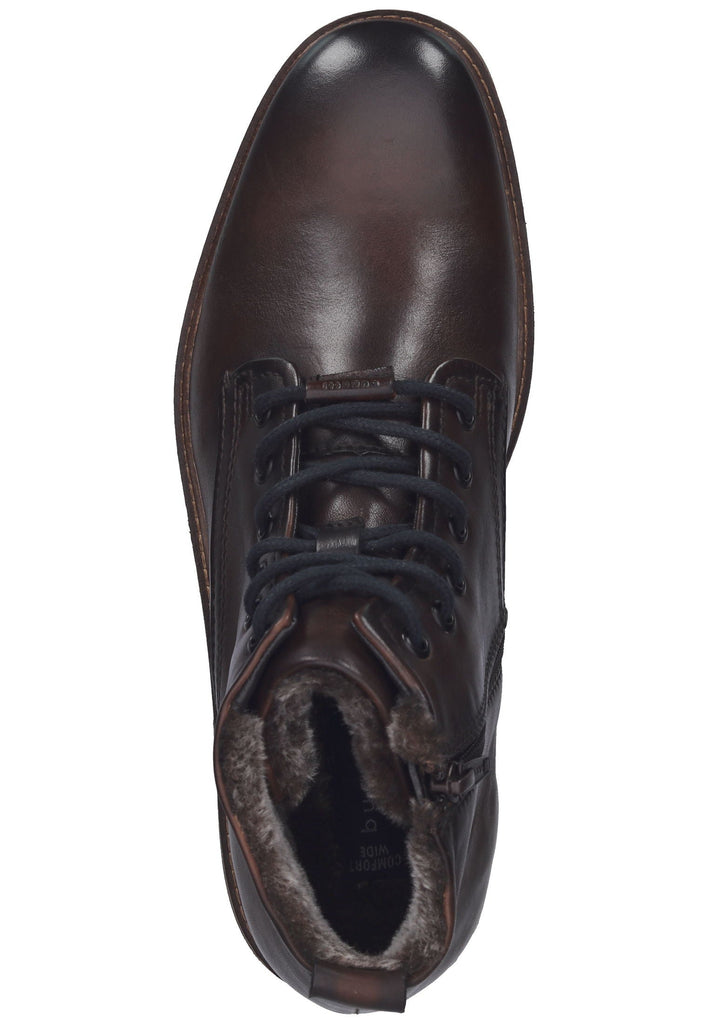 Bugatti Stiefelette Nappaleder Braun Warmfutter