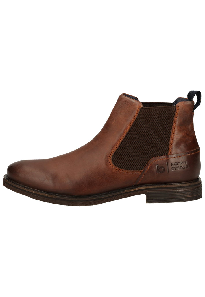 Bugatti Stiefelette Nappaleder Brown