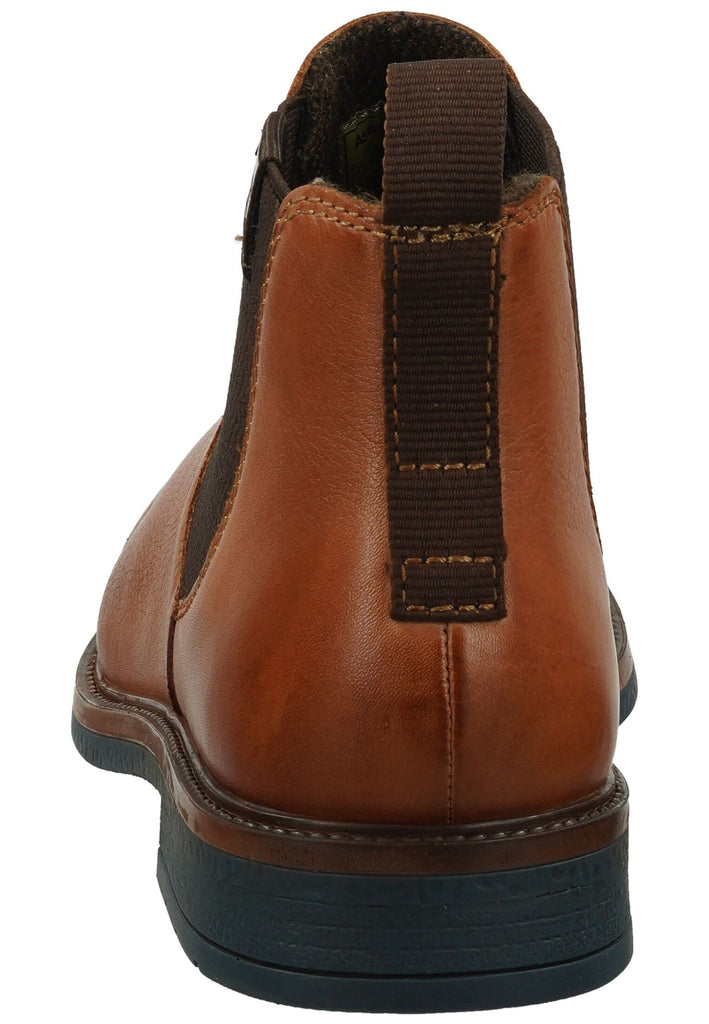 Bugatti Stiefelette Nappaleder Cognac