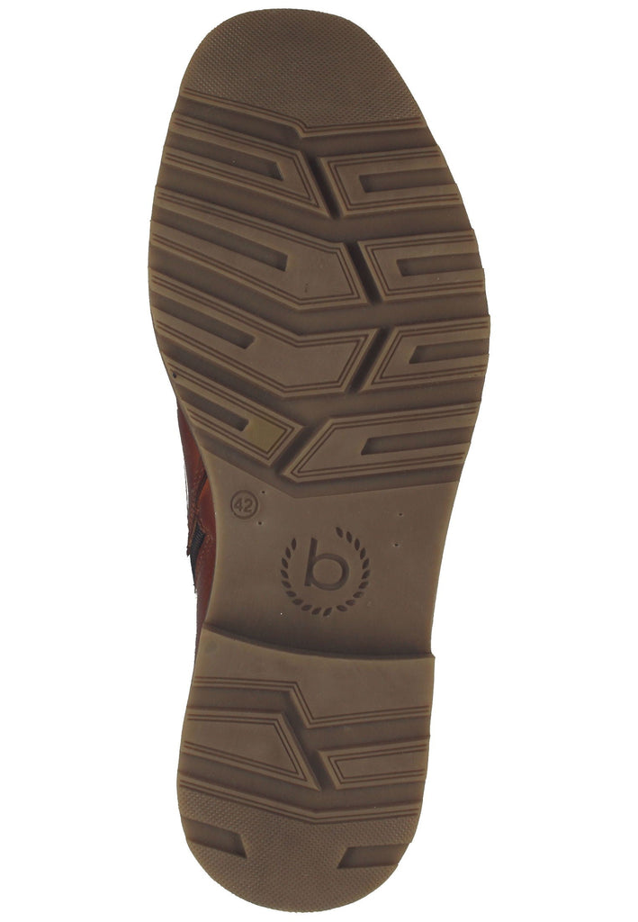 Bugatti Stiefelette Nappaleder Cognac