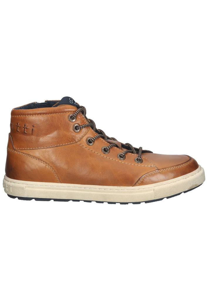 Bugatti Stiefelette Nappaleder Cognac