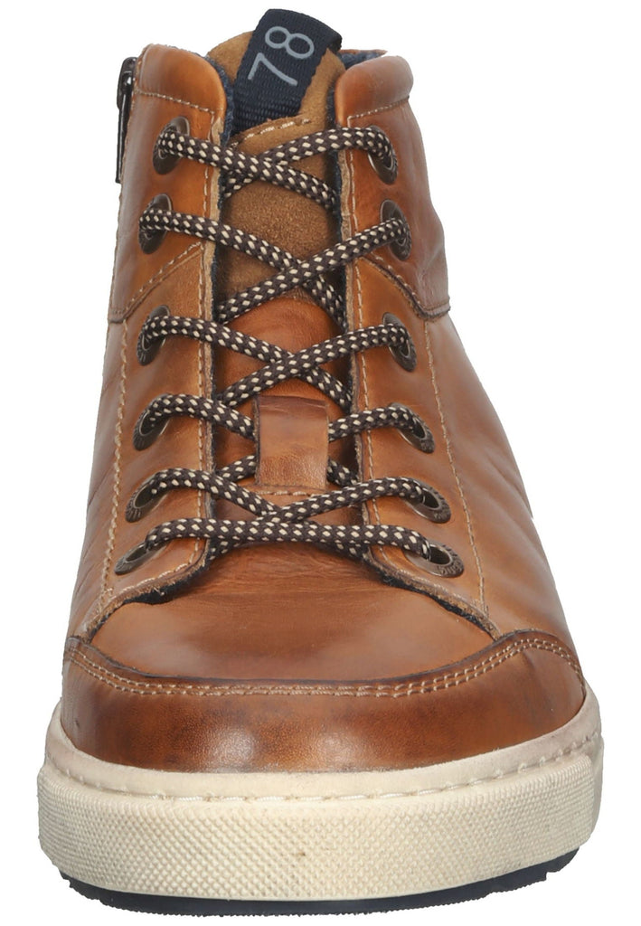 Bugatti Stiefelette Nappaleder Cognac