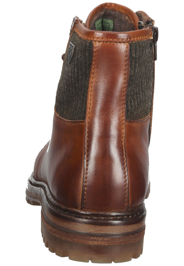 Bugatti Stiefelette Nappaleder Cognac