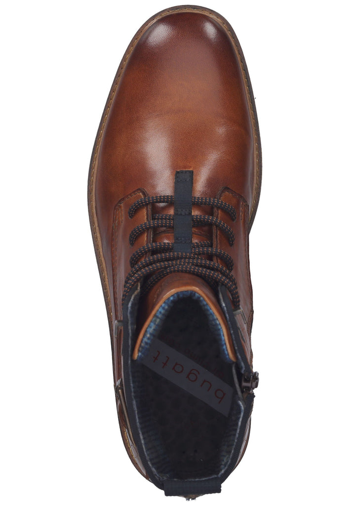 Bugatti Stiefelette Nappaleder Cognac
