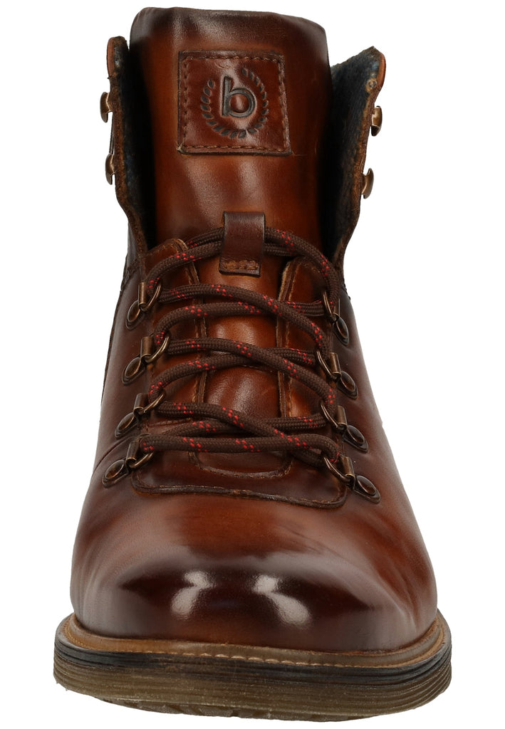 Bugatti Stiefelette Nappaleder Cognac